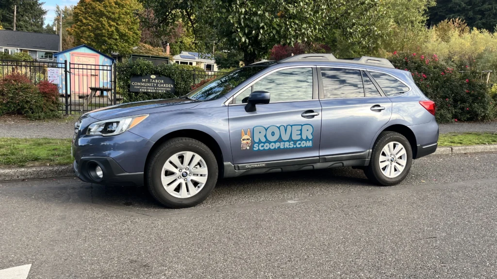 rover scoopers fleet vehicle